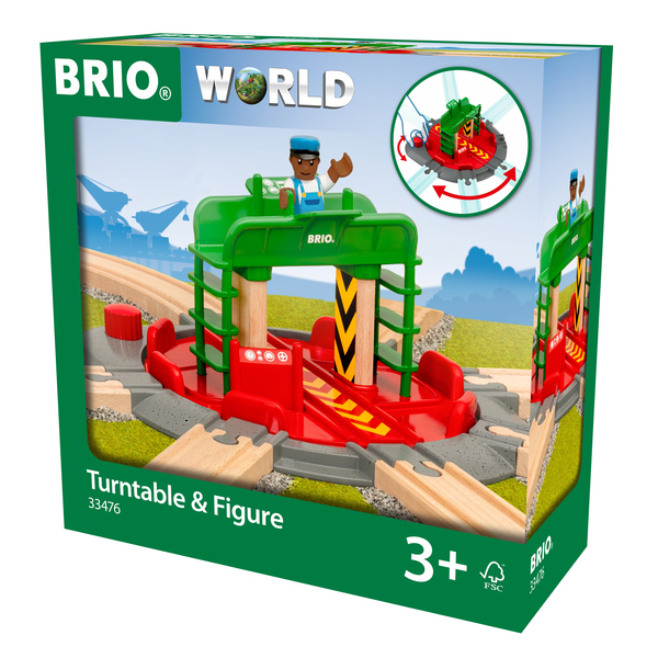 33476 - Brio World - Plaque tournante et personnage