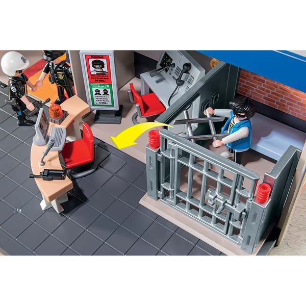 5689 - Playmobil City Action - Le Commissariat de Police Transportable