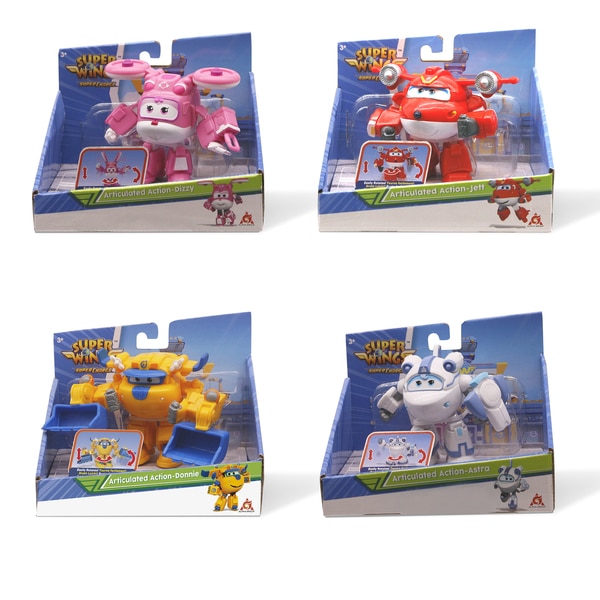 Figurine articulée Super Charge 8 cm Super Wings