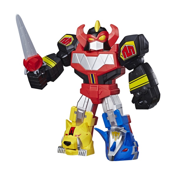 Figurine Megazord Mega Mighties 25 cm Power Rangers Hasbro King Jouet, Figurines Hasbro