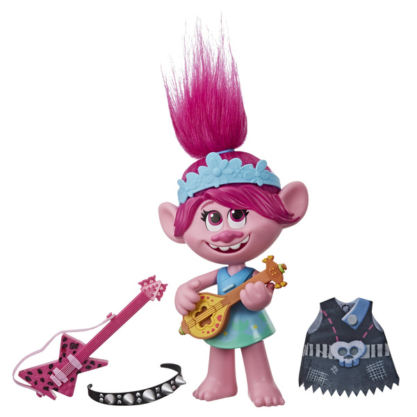 Poupée musicale Poppy Pop et Rock - Trolls