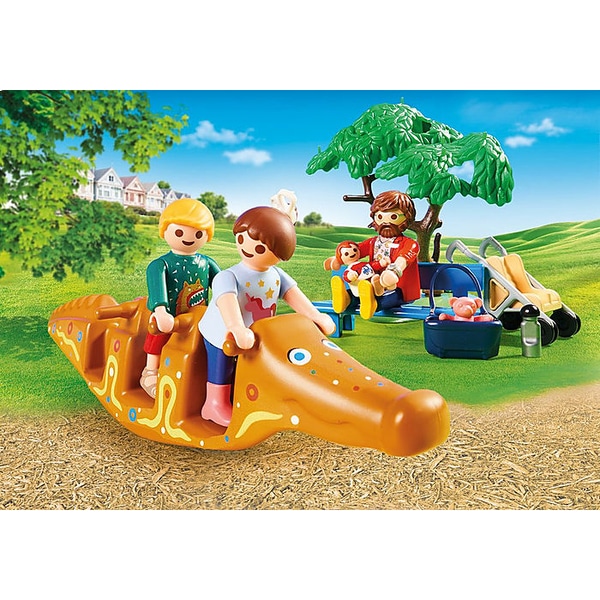 70281- Playmobil City Life - Parc de jeux et enfants