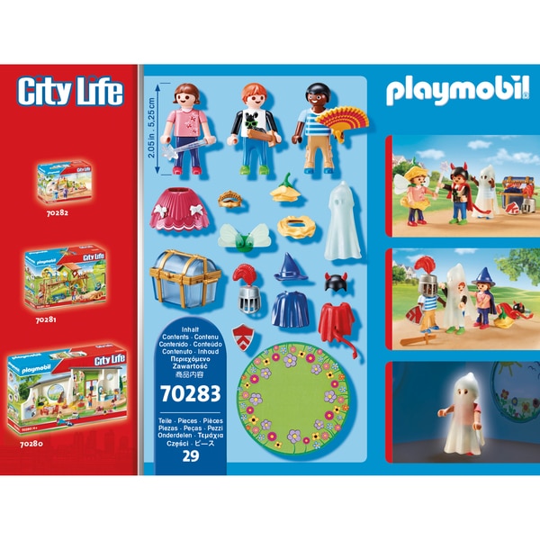 70283 - Playmobil City Life - Enfants et malle de déguisements