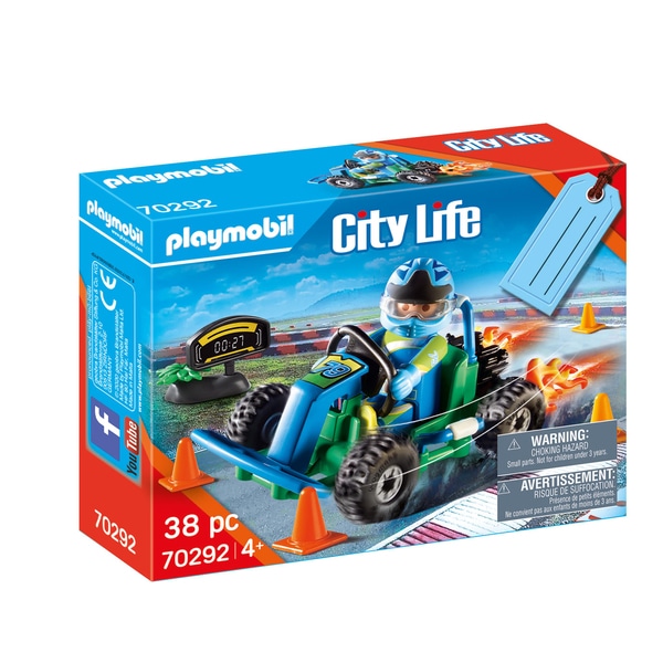 70292 - Playmobil Stuntshow - Set cadeau Pilote de kart