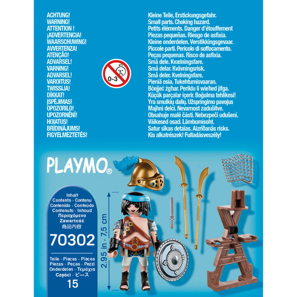 70302 - Playmobil Spécial Plus - Gladiateur avec armes