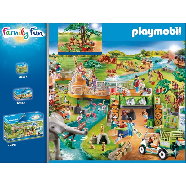 70345 - Playmobil Family Fun - Orangs outans avec grand arbre