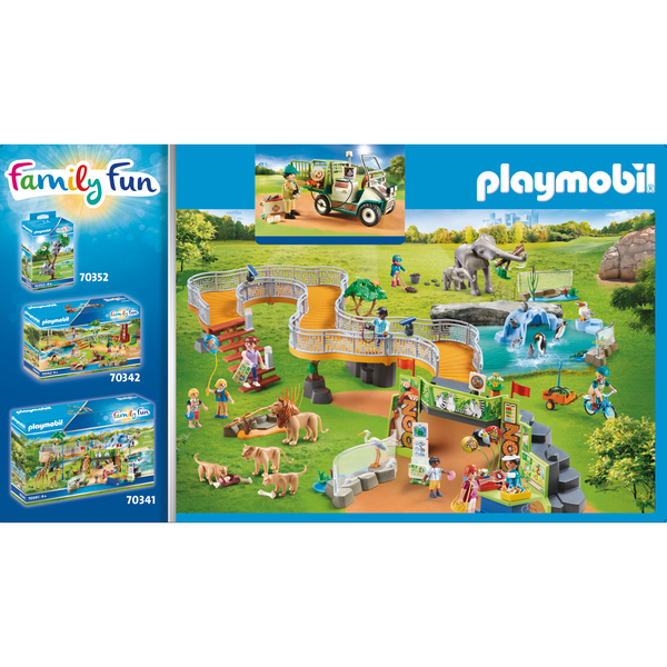 70346 - Playmobil Family Fun - Vétérinaire et véhicule tout terrain