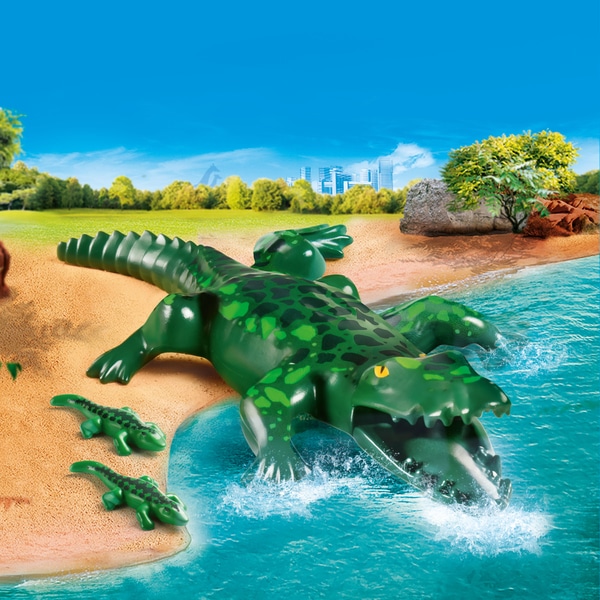 70358 - Playmobil Family Fun - Alligator avec ses petits