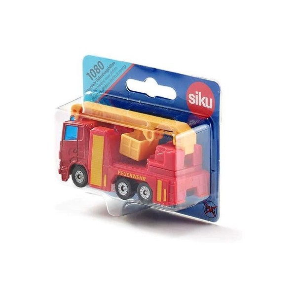 Camion de pompiers miniature avec plateforme élévatrice
