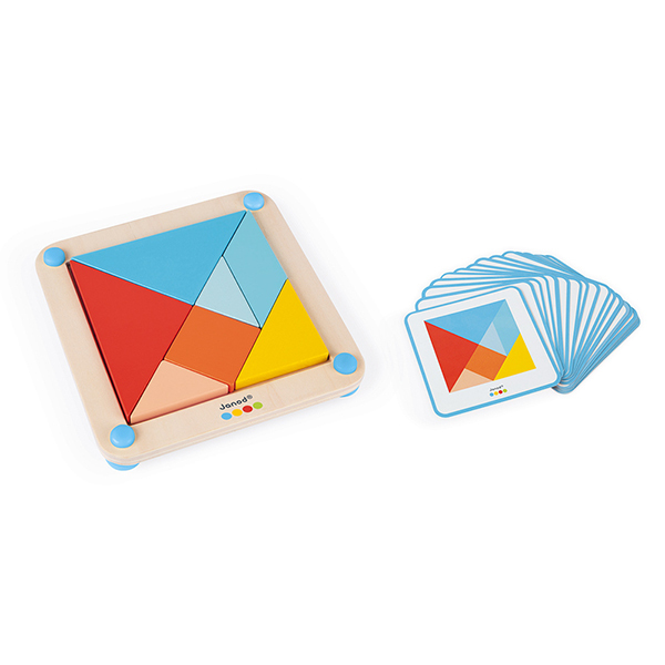 Puzzle j apprends les formes Le tangram - Essentiel