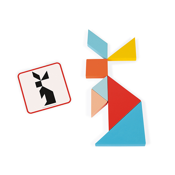 Puzzle j apprends les formes Le tangram - Essentiel