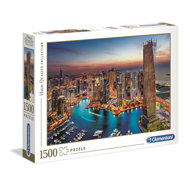 Puzzle 1500 pièces - Marina de Dubaï 