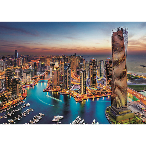 Puzzle 1500 pièces - Marina de Dubaï 