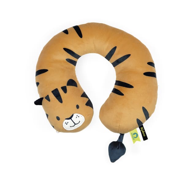 Coussin cale-tête tigre