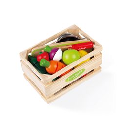 Set de fruits et légumes à découper