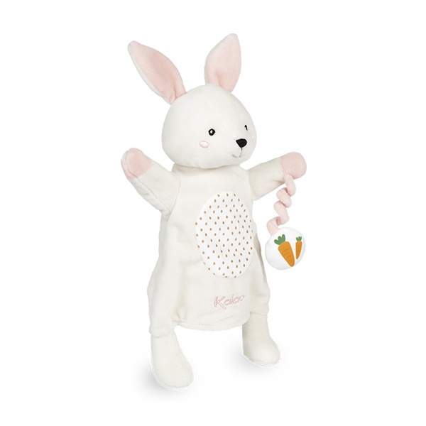 Doudou marionnette Robin le lapin