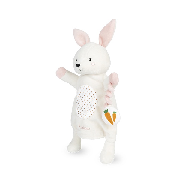 Doudou marionnette Robin le lapin