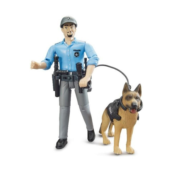 Coffret figurine policier