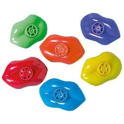 12 Sifflets colorés