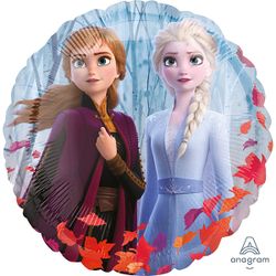 Ballon en aluminium Disney La Reine des Neiges 2