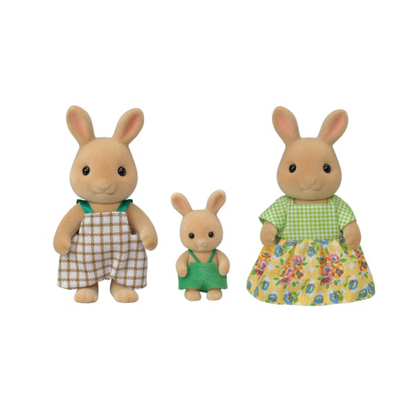 Sylvanian Families - 5372 - La famille lapin caramel