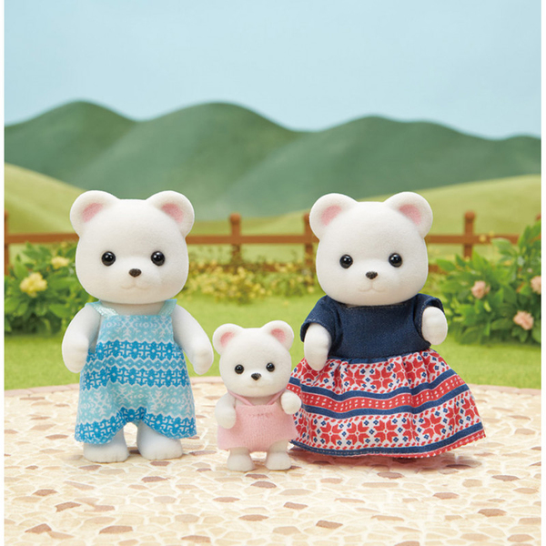 Sylvanian Families - 5096 - La famille ours polaire