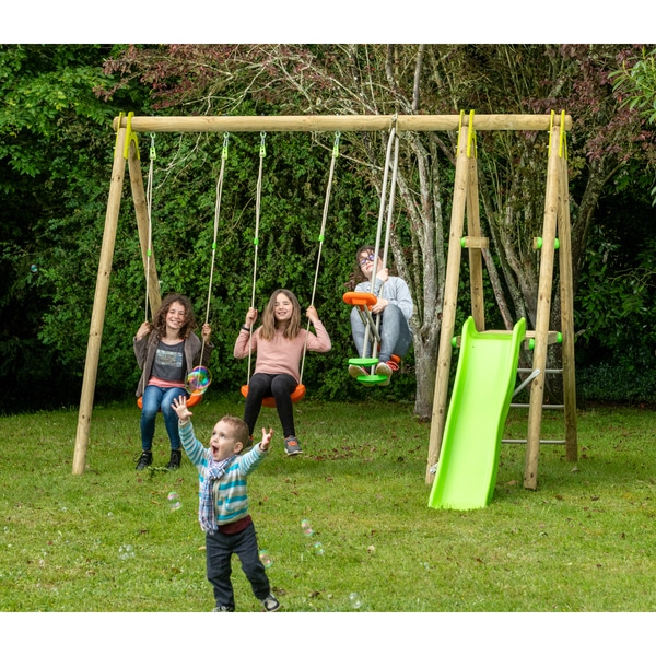 Aire de jeux en bois Tutti