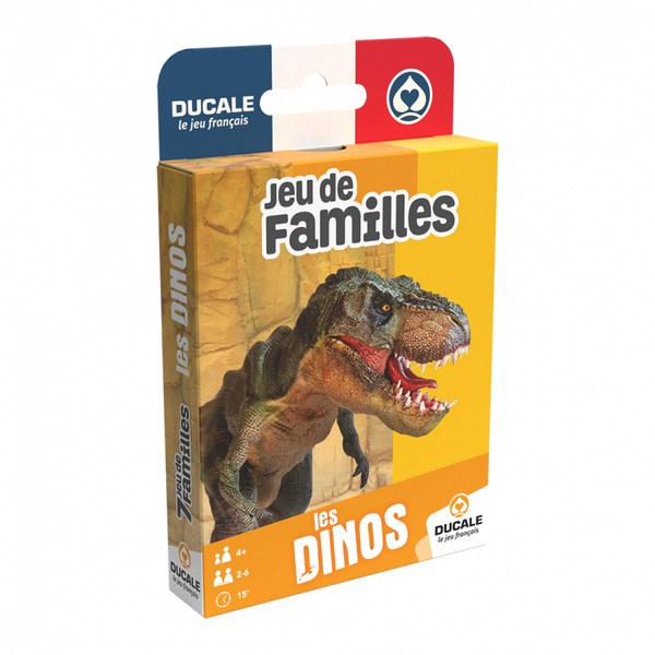 Jeu de 7 Familles Dinosaures