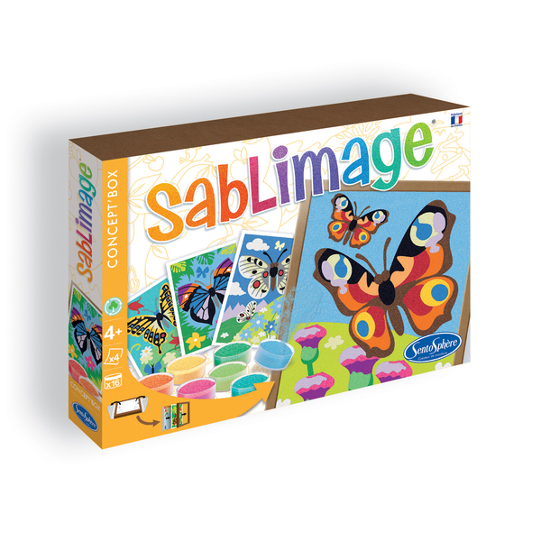 Sablimage papillons