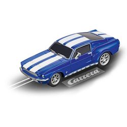 Voiture de course Ford Mustang '67 - Racing Blue pour circuit Carrera GO!!