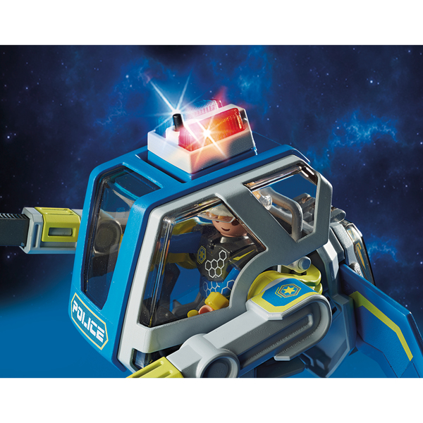 70021 - Playmobil Galaxy Police - Robot et policier de l espace