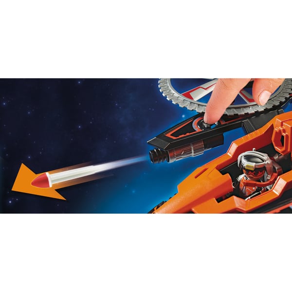 70023 - Playmobil Galaxy Space - Hélicoptère et pirates de l espace