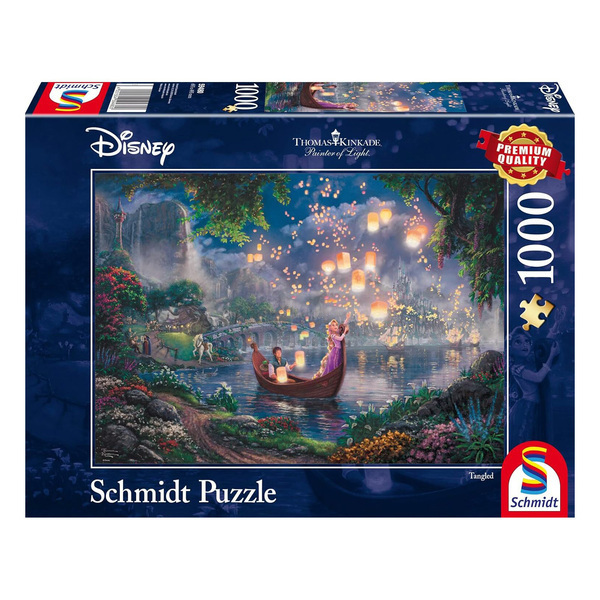 Puzzle Disney 1000 pièces - Raiponce