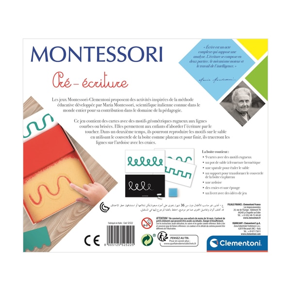 Montessori la pré-écriture