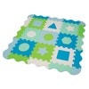 Tapis dalles puzzle avec rebords 