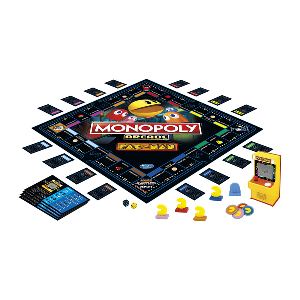 Monopoly Arcade Pac-Man Hasbro Gaming King Jouet, Jeux de