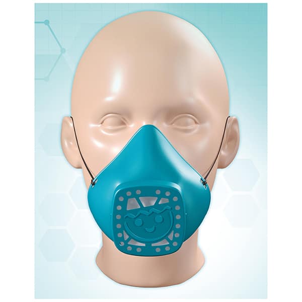 Masque grand public Playmobil adulte bleu taille L