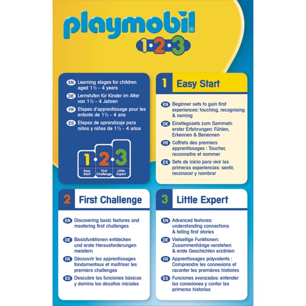 70410 - Playmobil 1.2.3 - Garçon avec poney Playmobil : King Jouet, Playmobil  Playmobil - Jeux d'imitation & Mondes imaginaires