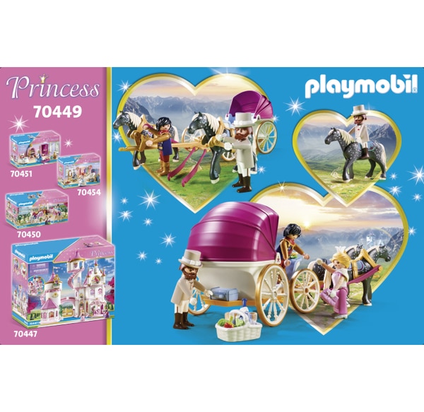 70449 - Calèche et couple royal - Playmobil Princess