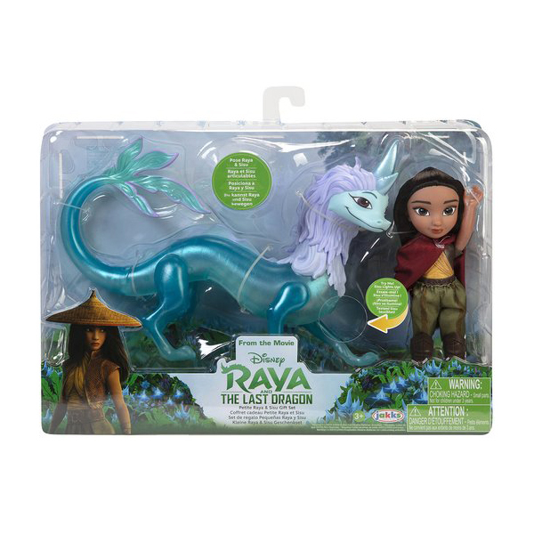  Poupée Raya 15 cm et Sisu - Raya et le dernier Dragon