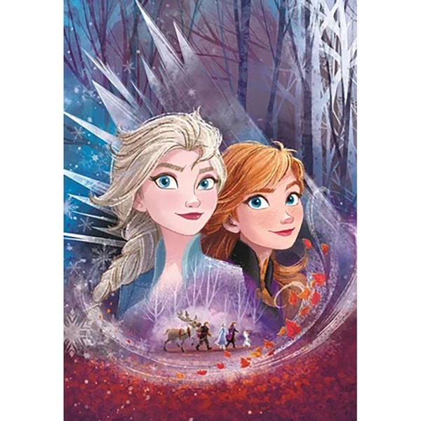 Puzzle 104 pièces Play For Future - La Reine des Neiges