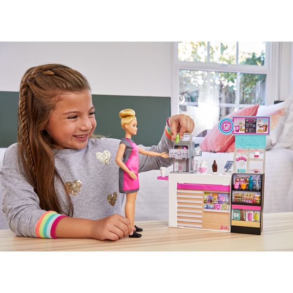 Barbie - Coffret Le café de Barbie 