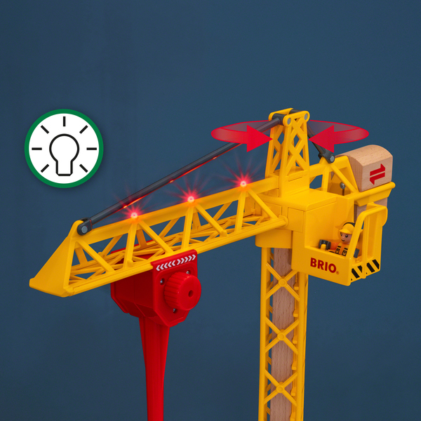 Brio World - 33835 - Grande grue lumineuse