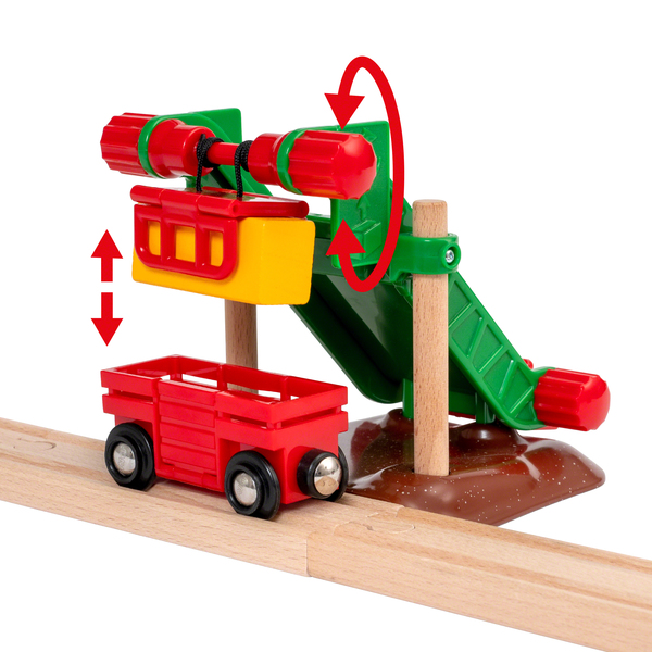 Brio World 33984 - Circuit de la ferme et locomotive