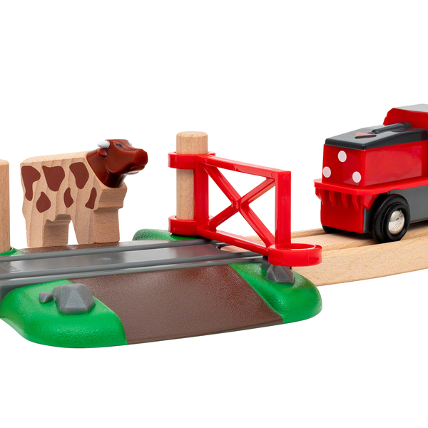 Brio World 33984 - Circuit de la ferme et locomotive