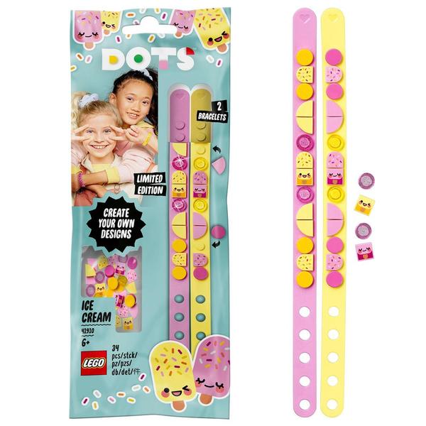 41910 - LEGO® DOTS - Les bracelets crème glacée