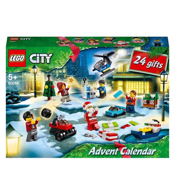 60268 - Calendrier de l'Avent LEGO® City LEGO : King Jouet, Calendriers de  l'Avent LEGO - Fêtes, déco & mode enfants