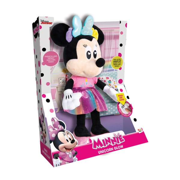 Peluche Minnie Licorne Magique 40 cm