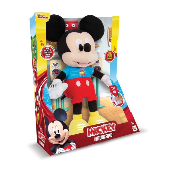 Peluche Mickey Hot Dog Song 40 cm