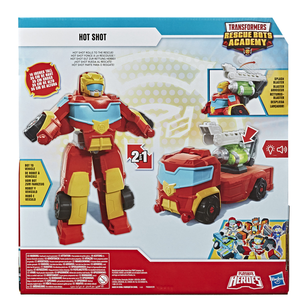 Figurine Hot Shot 35 cm - Transformers Rescue Bots Academy